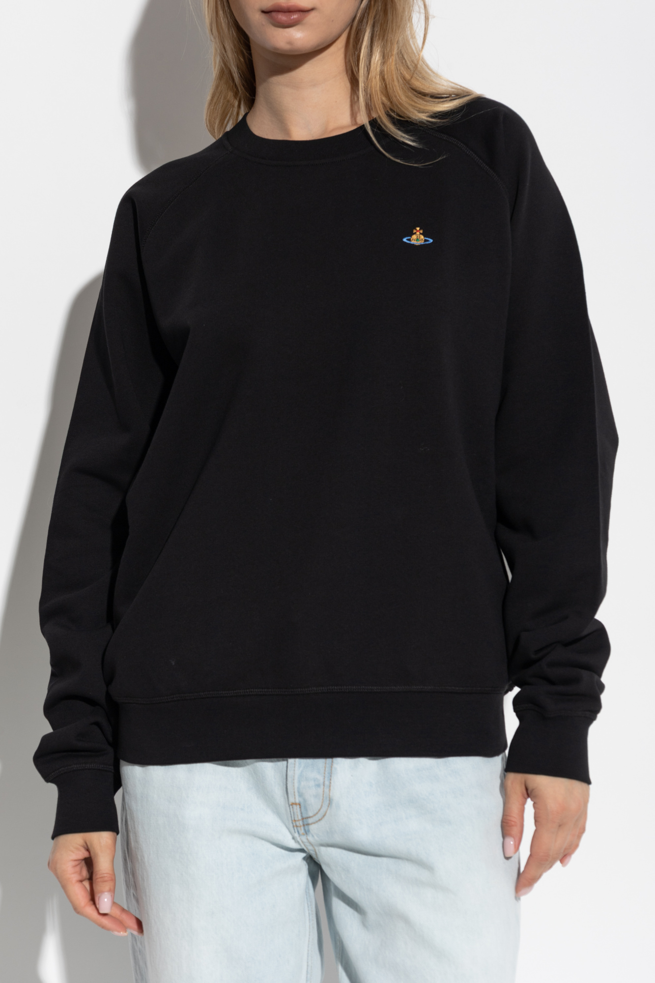 Black Sweatshirt with logo Vivienne Westwood - Vitkac AS